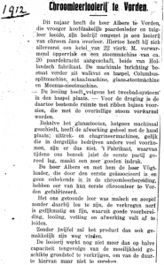 BV003 3 Artikel Zutphense Krant 1912
